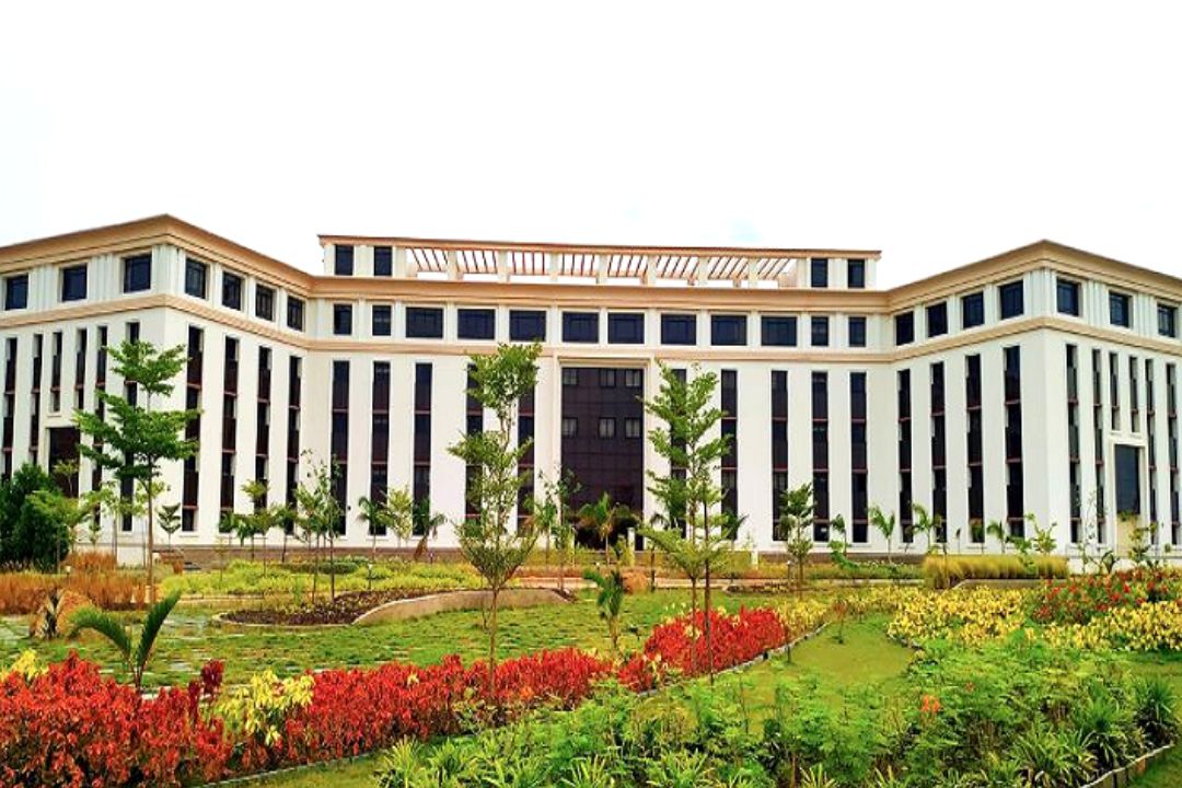 out side view of VIT-AP University